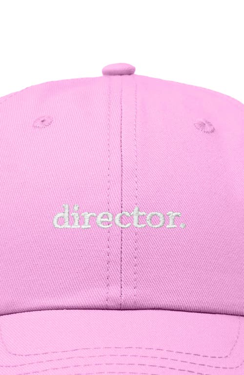 DALIX DALIX DIRECTOR EMBROIDERED LOW CROWN CAP 