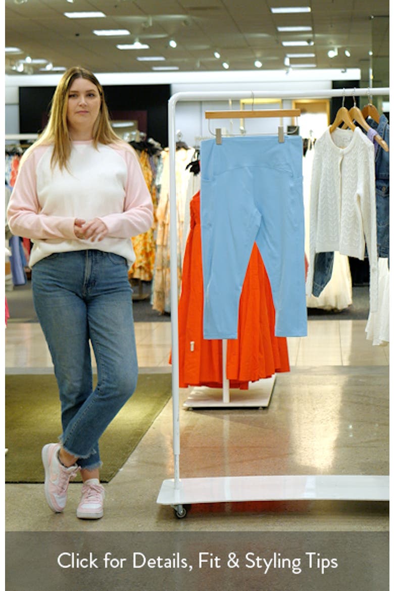 Studio Luxe High Waist Pocket Crop Leggings video