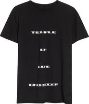 Rick Owens DRKSHDW Level Temple Graphic T-Shirt