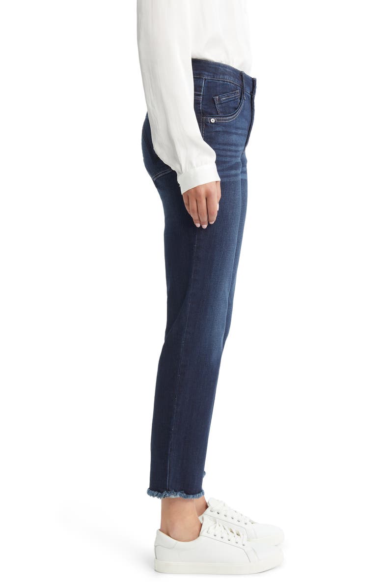 Wit & Wisdom 'Ab'Solution Raw Hem Straight Leg Jeans, Alternate, color, 