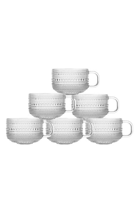 Jupiter Set of 6 Tea/Cappuccino Cups