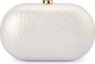 Olga Berg Izza Oval Frame Clutch