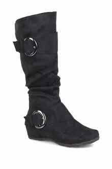 Journee Collection JOURNEE Jester Side Buckle Tall Boot