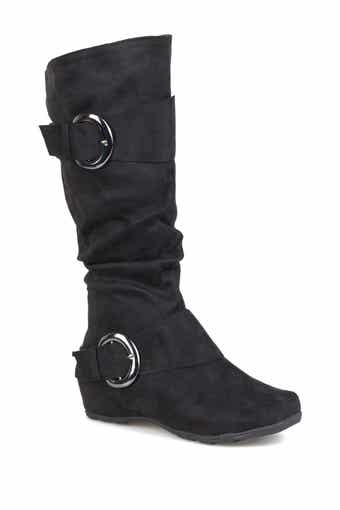 Journee Collection JOURNEE Jester Side Buckle Tall Boot