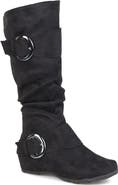 Journee Collection JOURNEE Jester Side Buckle Tall Boot