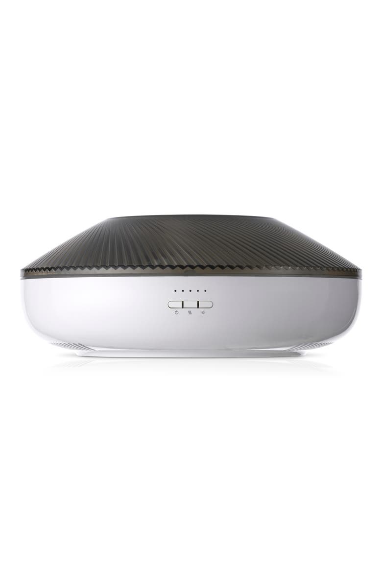 Ori Ultrasonic Diffuser with Bluetooth Speaker, Main, color, WHITE