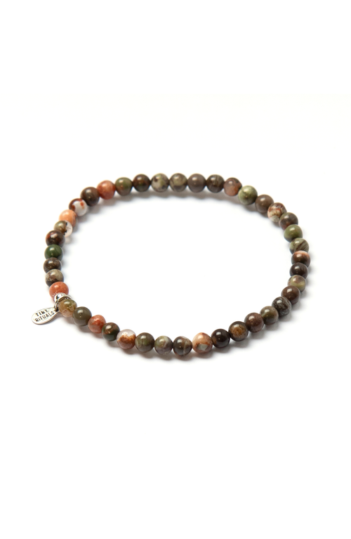 Tiny Rituals Natural Ocean Jasper Energy Bracelet In Multi