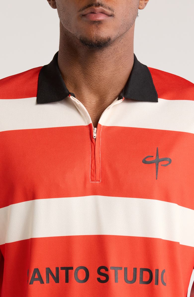 SANTO STUDIO Jett Lawrence Angels Long Sleeve Polo, Alternate, color, 