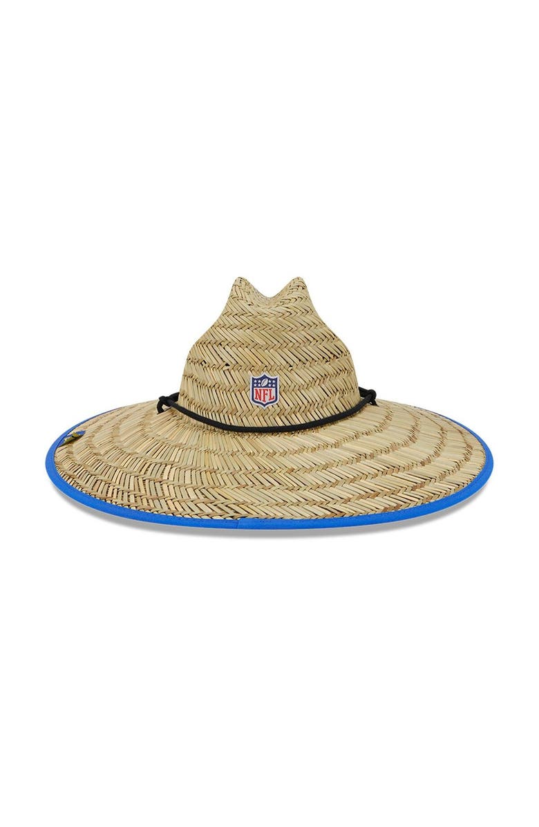 New Era Men's New Era Natural Los Angeles Rams NFL Training Camp Official Straw Lifeguard Hat, Alternate, color, 