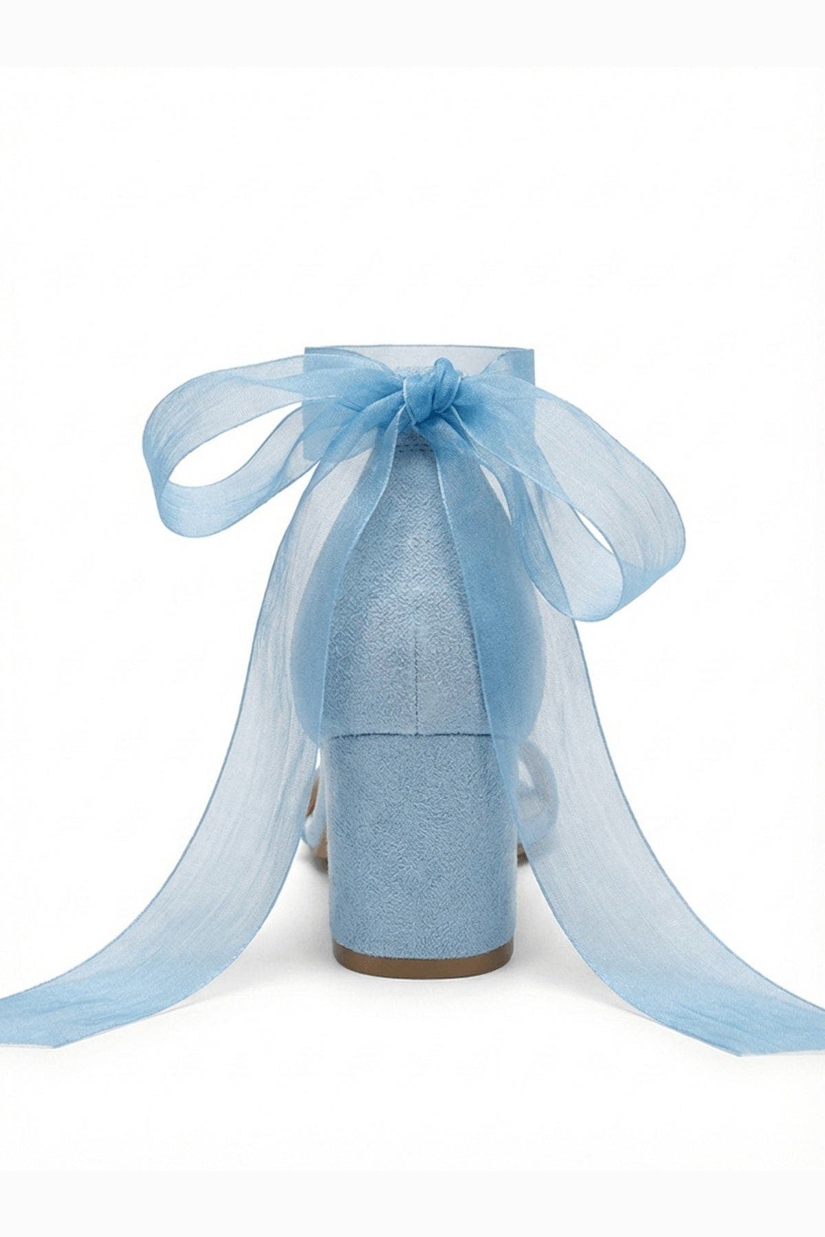 Forever & Always Shoes Rova Bow Block Heel Sandal, Alternate, color, Blue
