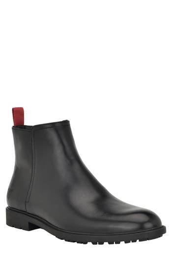 Guess Men's Dawlin Classic Low Shaft Casual Boots In Black