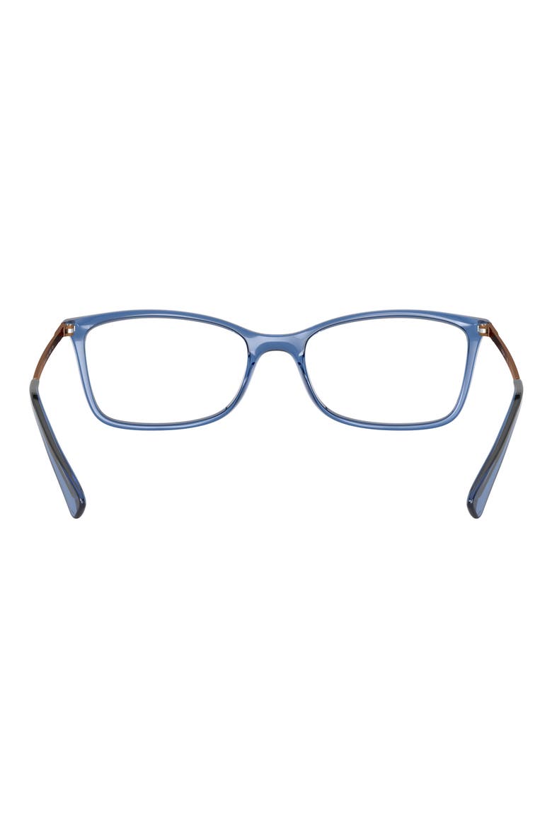54mm Pillow Optical Glasses, Alternate, color, TRANSPARENT BLUE