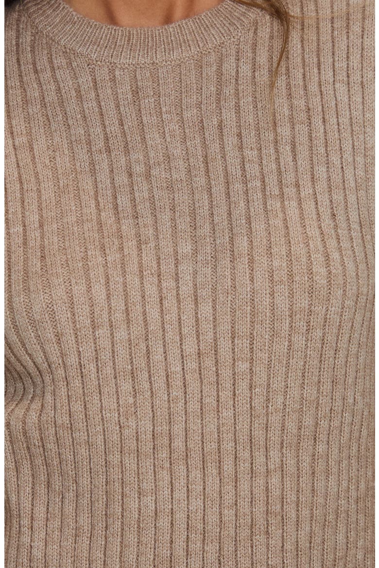 Jessabell Crewneck Sweater Tank, Alternate, color, MOCHA