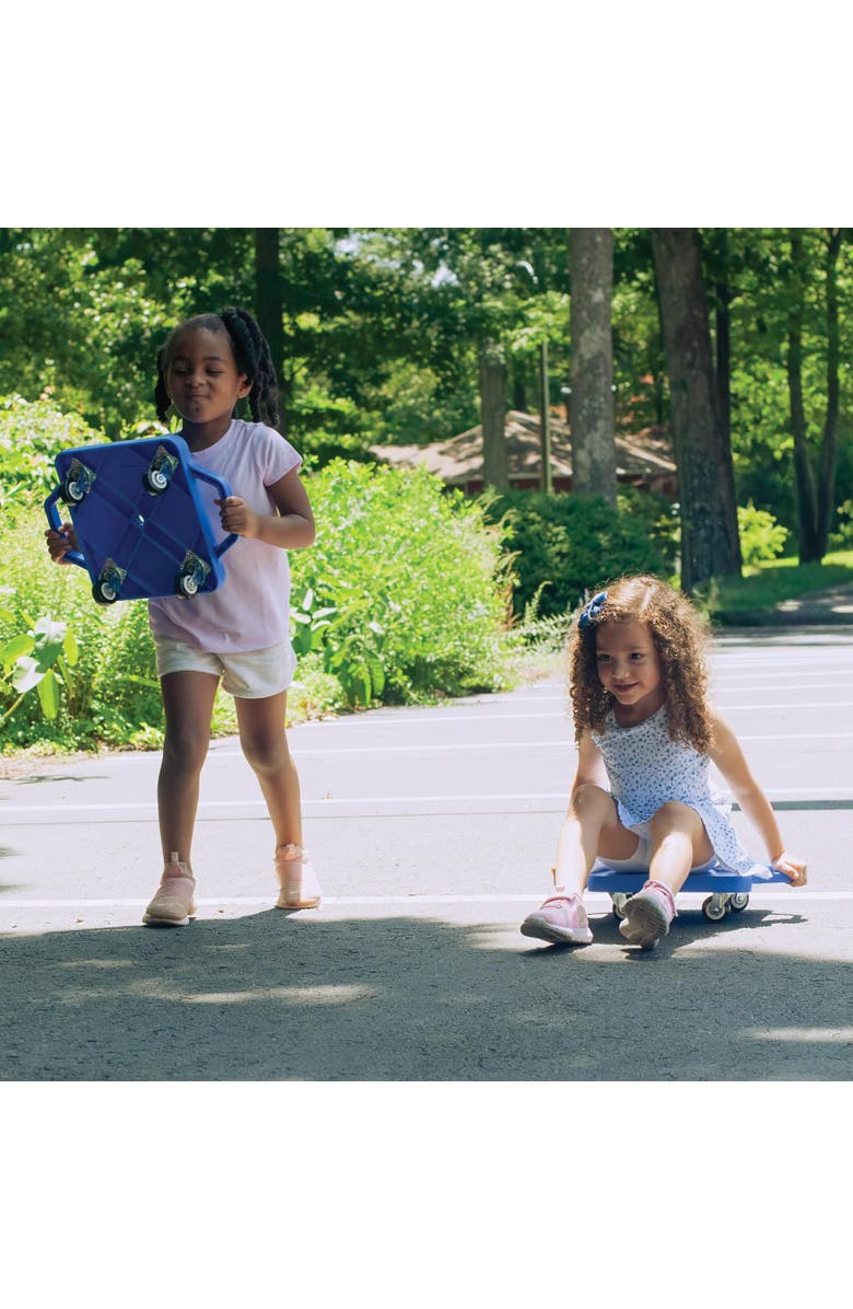 Kaplan Early Learning Company Scooter Boards - Set of 6, Alternate, color, Blue