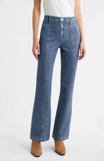 rag & bone rb Miramar Olivia High Waist Wide Leg Ponte Pants