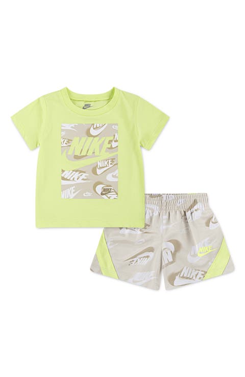 Sportswear Dri-FIT T-Shirt & Mesh Shorts Set (Baby)