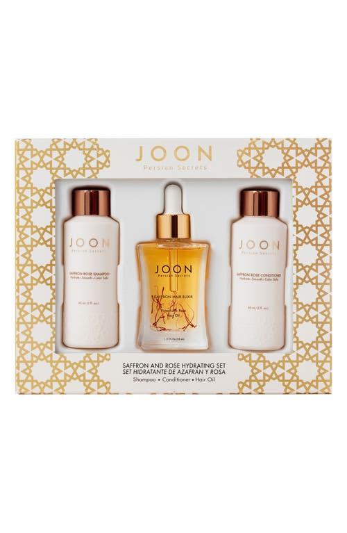 JOON Saffron Rose Hydrating 3-Piece Haircare Set $50 Value  product