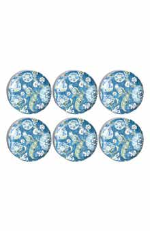 TarHong Hana Ikat Set of Six Melamine Salad Pates
