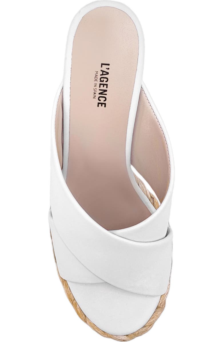 L'AGENCE Lucca Sandal, Alternate, color, White