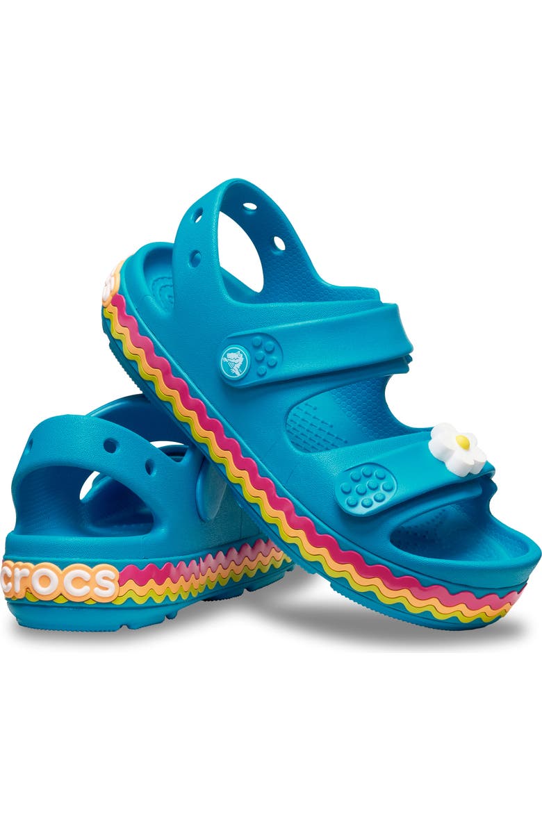 CROCS Kids' Crocband Cruiser Sandal, Alternate, color, Marina