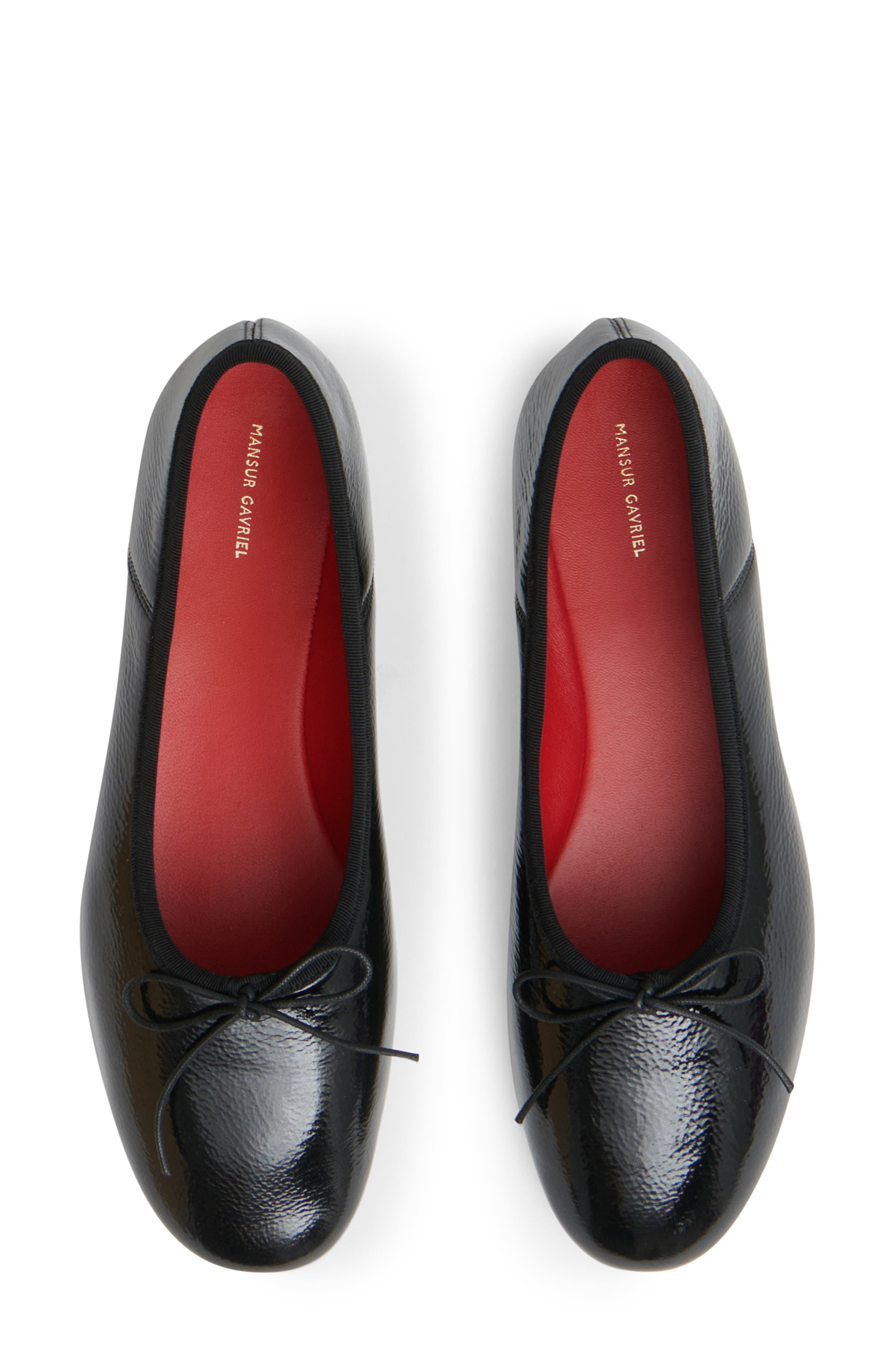 Mansur Gavriel Dream Ballerina Flat, Alternate, color, Black