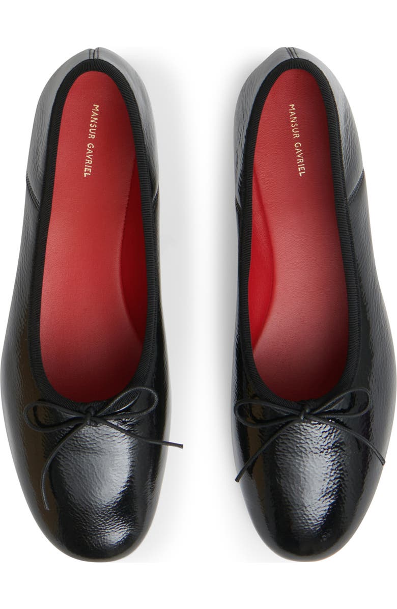 Mansur Gavriel Dream Ballerina Flat, Alternate, color, Black