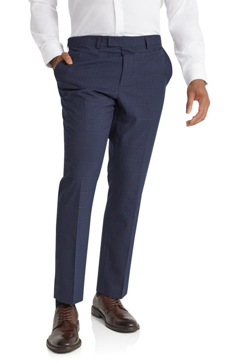 Damon Check Slim Fit Dress Pants