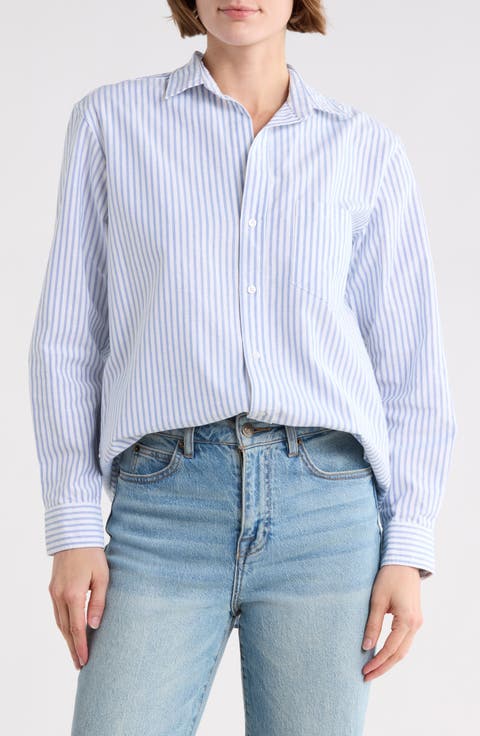 Cotton Button-Up Shirt