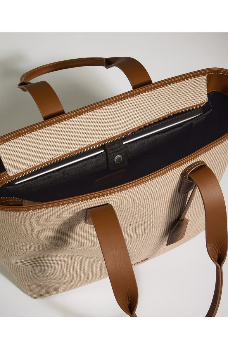 ANTLER Heritage Tote Bag in Natural, Alternate, color, Natural