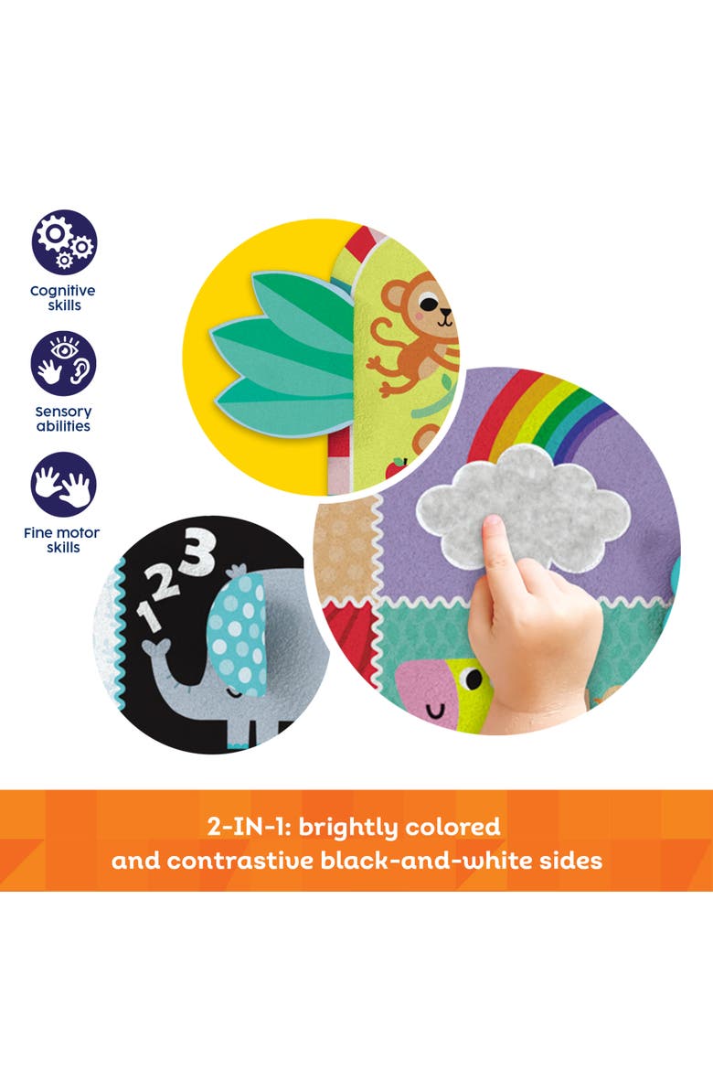 2 in 1 Reversible Floor Pad, Alternate, color, Multicolored