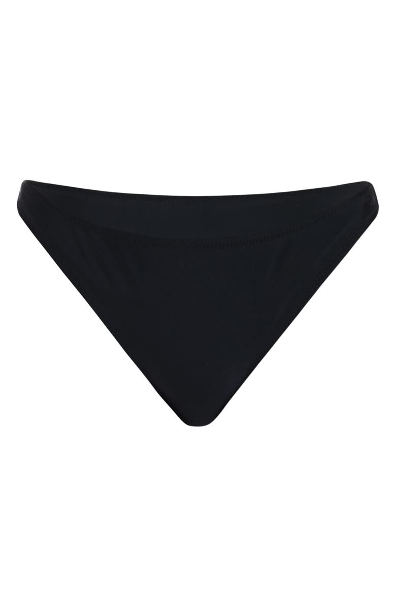 L'AGENCE Jean Bikini Bottoms, Alternate, color, Black
