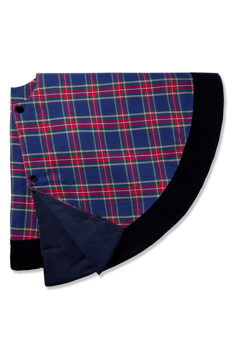 Petite Plume Windsor Tartan Cotton Tree Skirt, Main, color, 