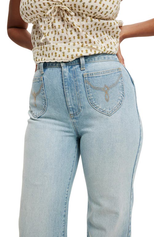 COTTON ON COTTON ON CURVY STRETCH WIDE JEAN