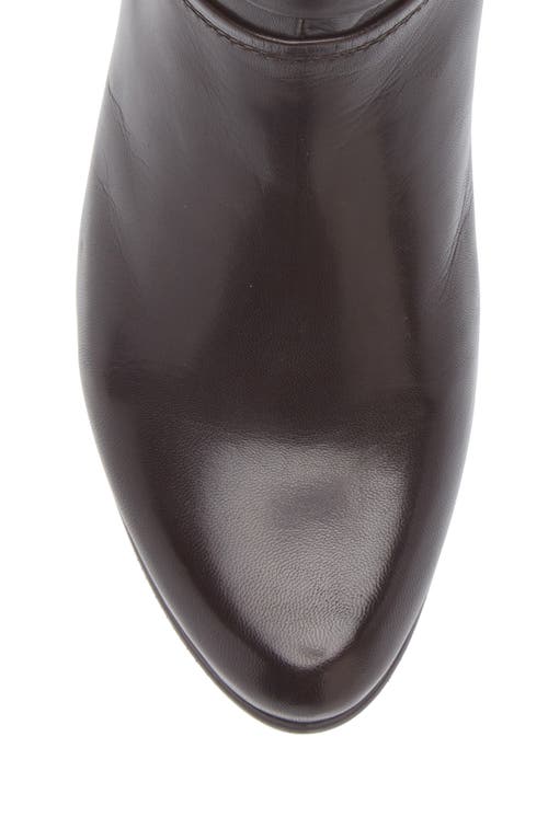 Regarde Le Ciel Stefany Block Heel Bootie In Brown