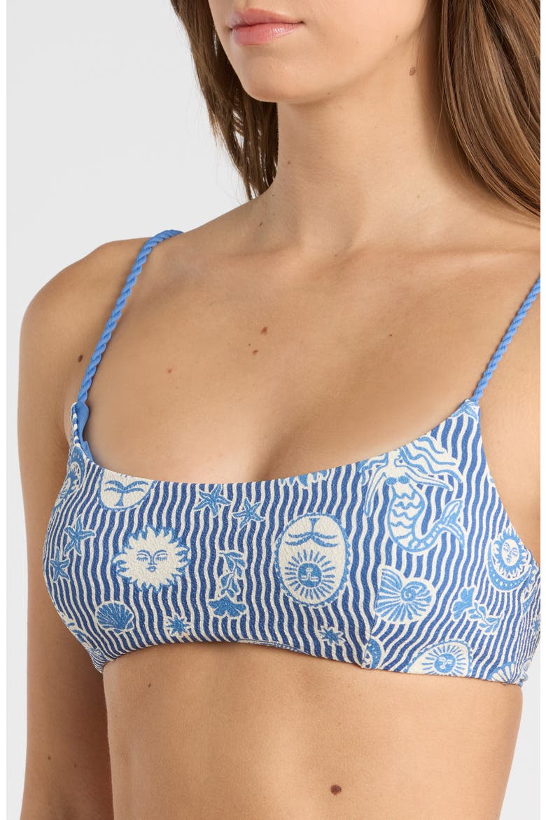 Catalina Waves Bikini Top, Alternate, color, VINTAGE BLUE