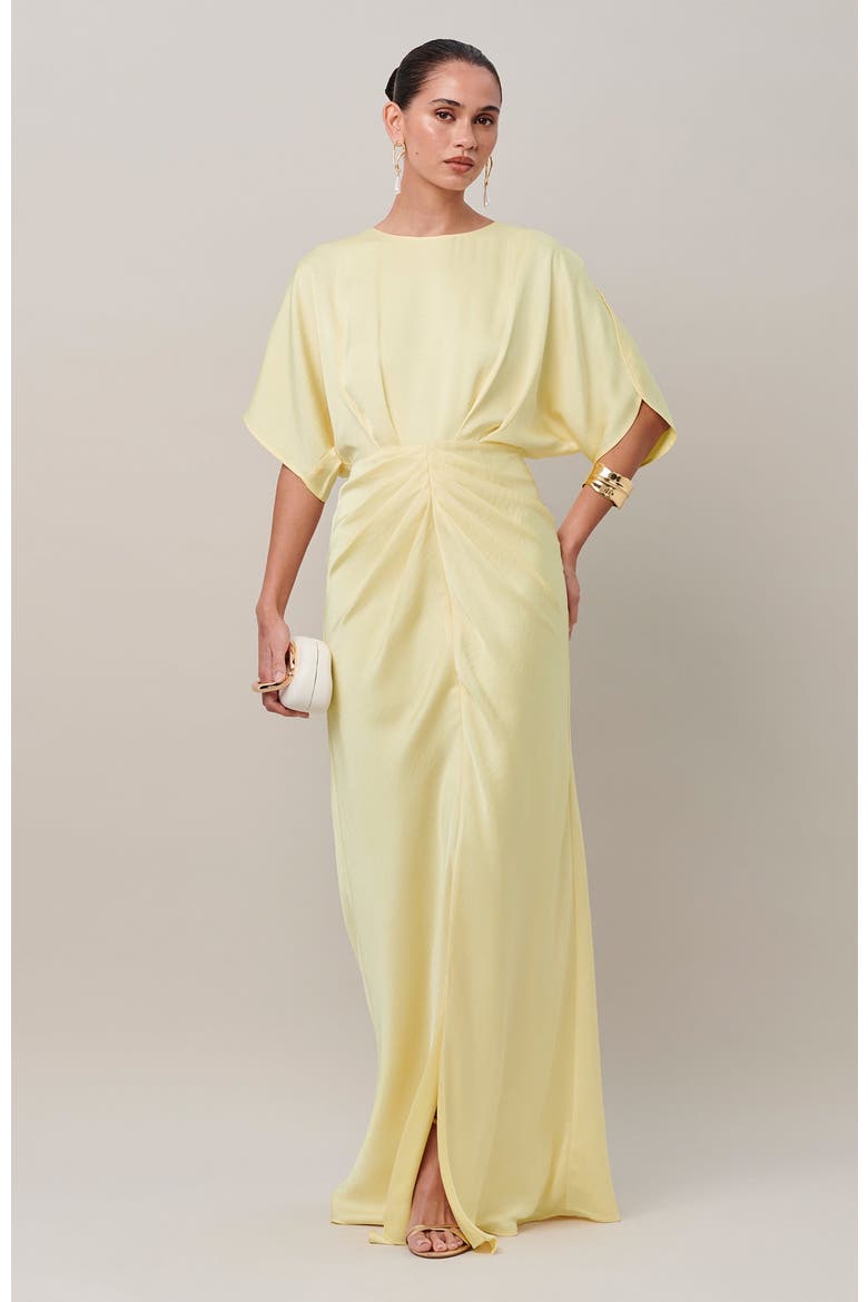 Mona Maxi Dress, Main, color, Lemon Sorbet