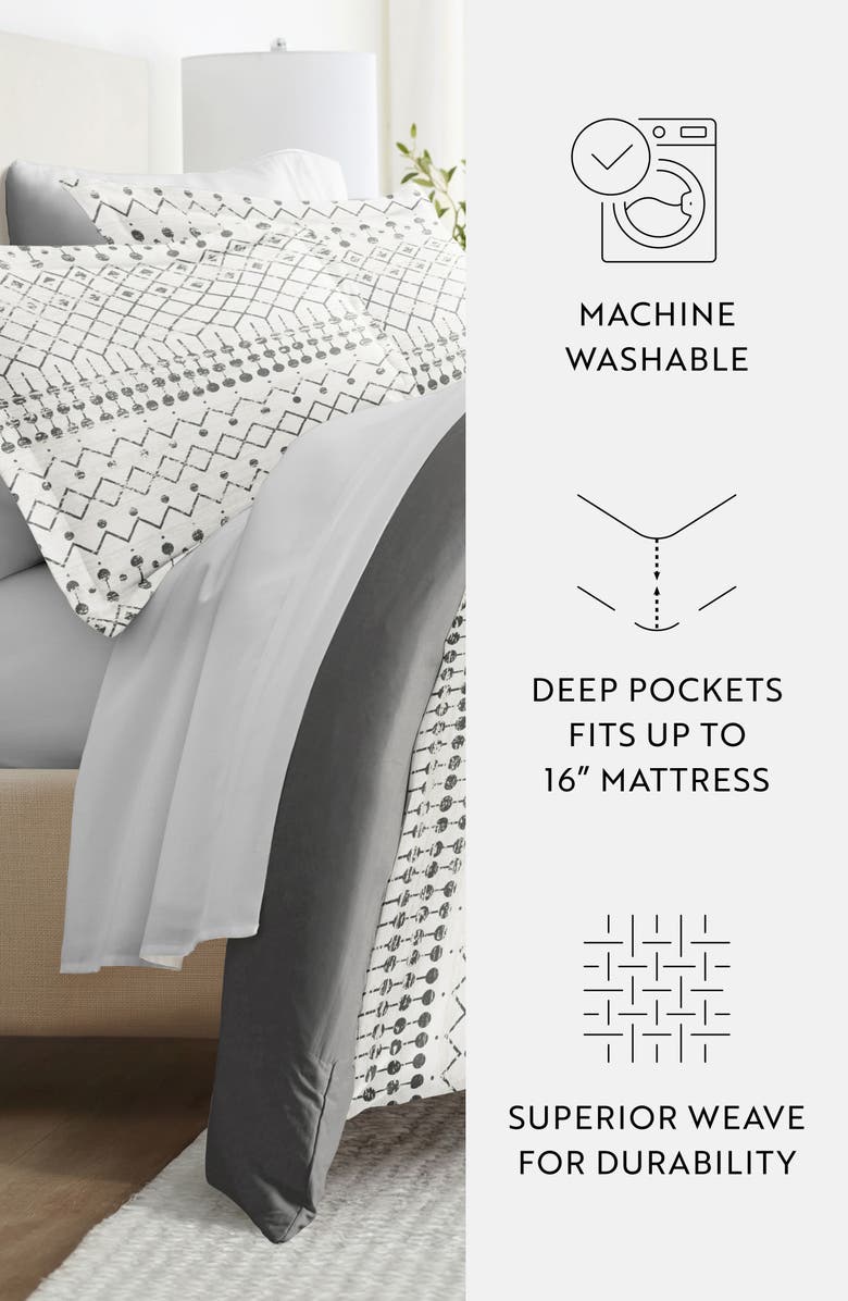 HOMESPUN Bundle Duvet Set, Alternate, color, Etched Gate Gray