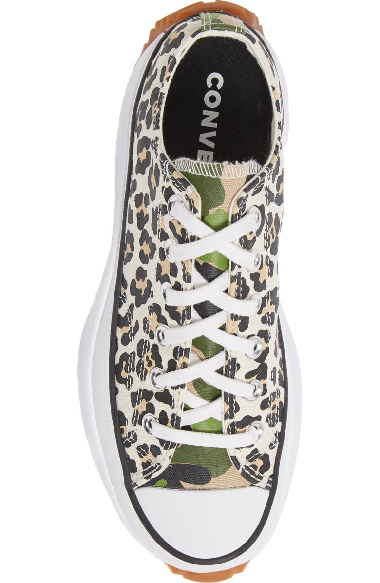 Converse Chuck Taylor<sup>®</sup> All Star<sup>®</sup> Run Star Hike Low Top Platform Sneaker, Alternate, color,