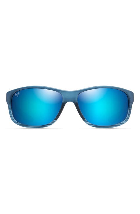 Kaiwi Channel 62mm PolarizedPlus2® Rectangular Sunglasses