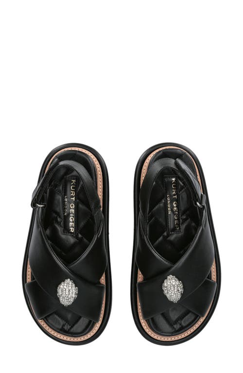 Kurt Geiger London Orson Platform Sandal In Black