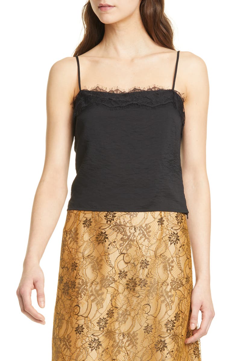 Vince Lace Trim Camisole, Main, color,