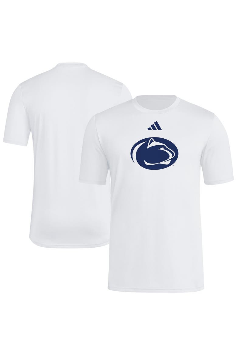 Men's adidas White Penn State Nittany Lions Primary Logo Polyester T-Shirt, Main, color, White