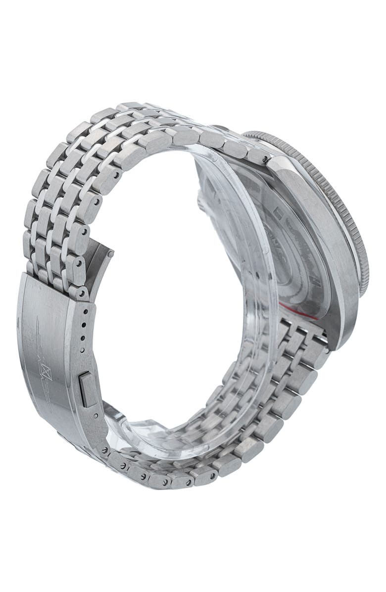 Watchfinder & Co. Longlines Preowned 2023 Heritage L2.836.4.52.6 Bracelet Watch, 43mm, Alternate, color, Black