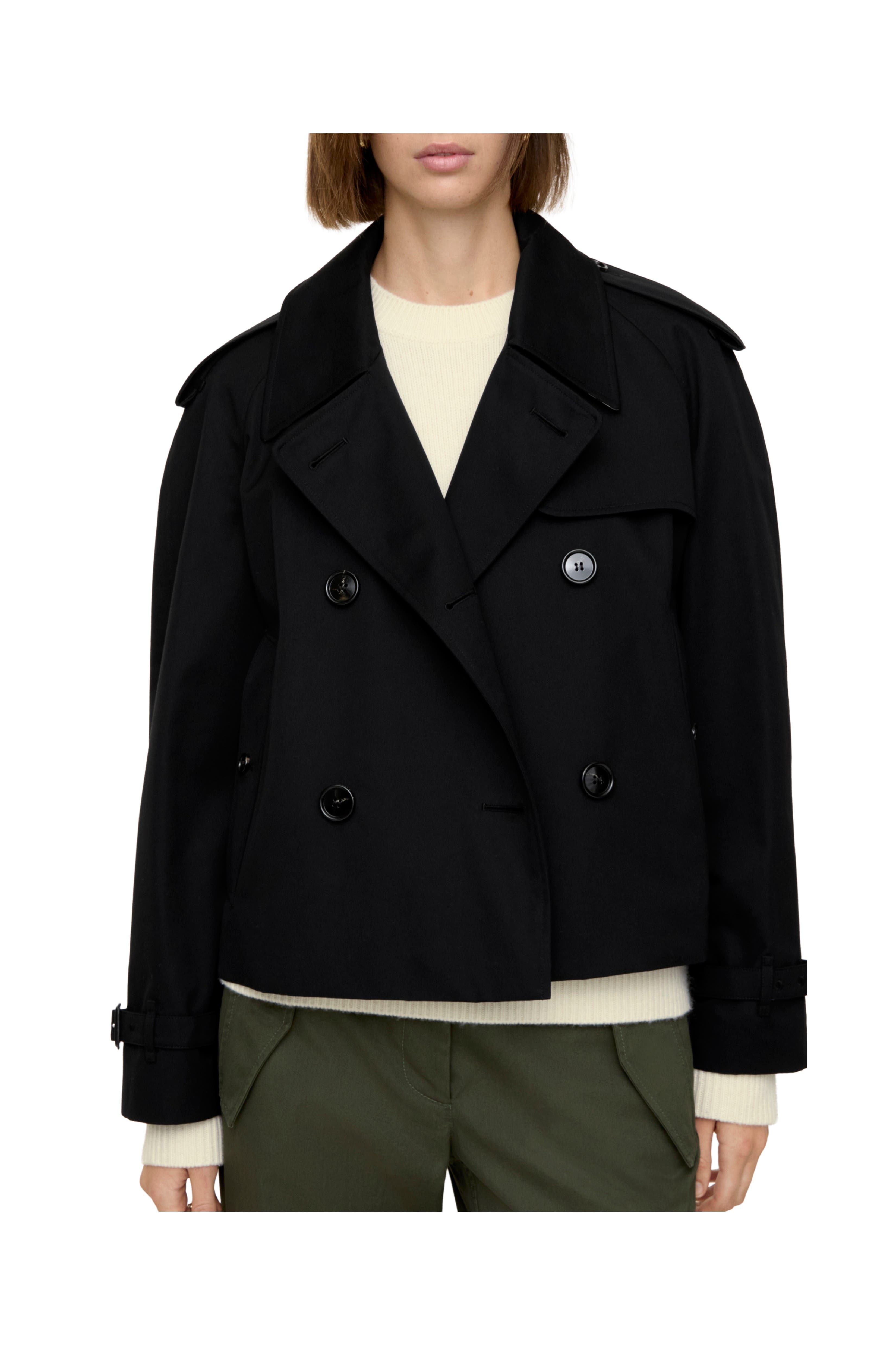 Cropped Mayfair Heritage Trench Jacket - image 2