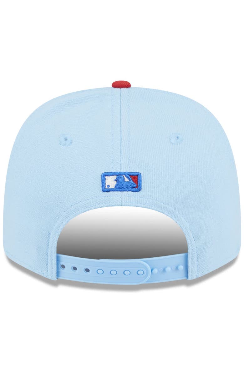 New Era Men's New Era Light Blue/Red San Francisco Giants 2025 Fourth of July 9SEVENTY Adjustable Hat, Alternate, color, 