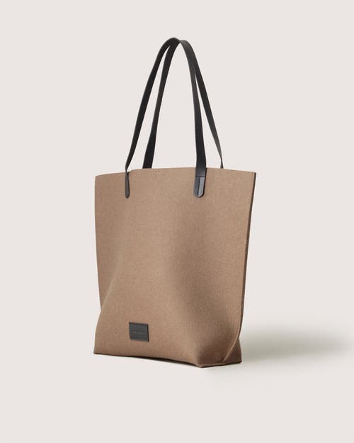 Graf & Lantz Graf Lantz Hana Merino Wool Tote In Brown
