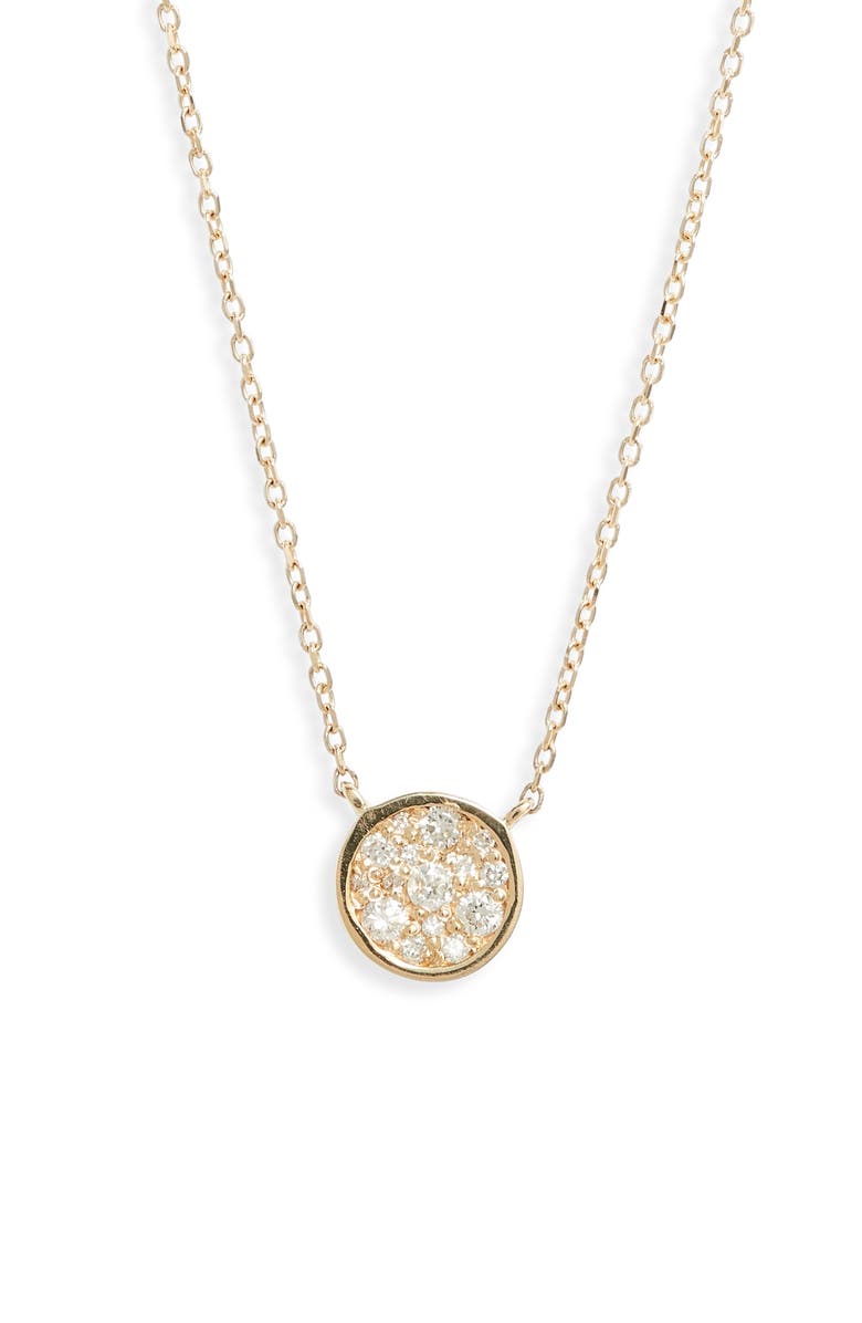 Anzie Cleo Diamond Pendant Necklace, Main, color, 