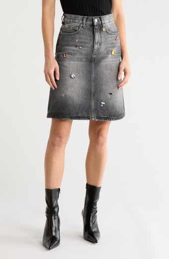 Charm A-Line Miniskirt