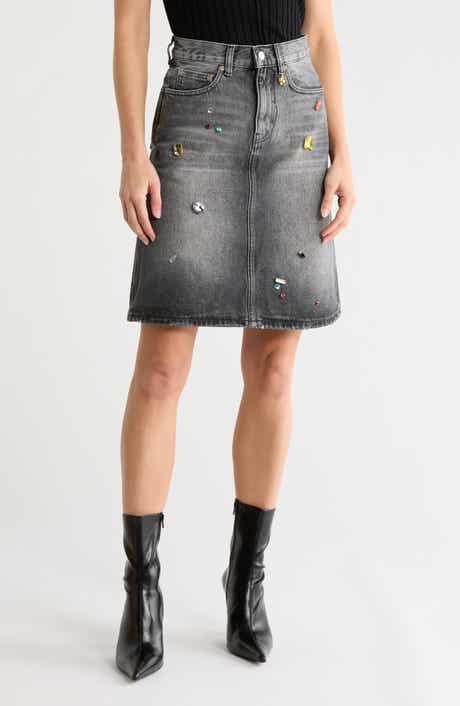 Charm A-Line Miniskirt