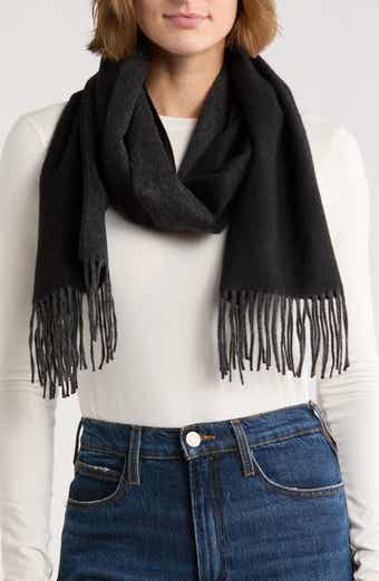 Vince Wool & Cashmere Fringe Scarf